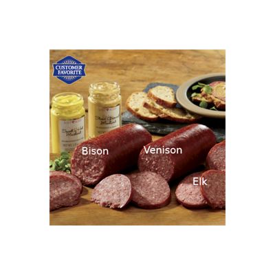 Wild Game Sausage Gift Assortment from The Wisconsin Cheeseman | FI13318