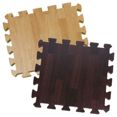 wood foam puzzle mat