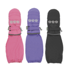 L Bow Elbow Length Mittens