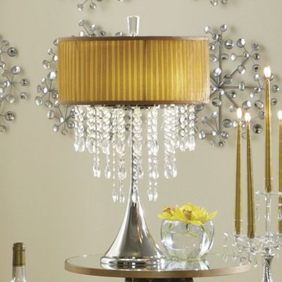 Table Lamp, Crystal...