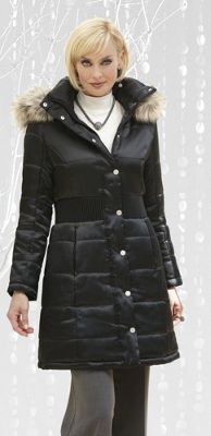 Coat, Quilted Cinch...