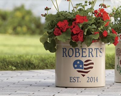 Personalized Crock