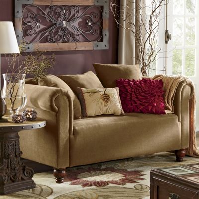 Rolled Arm Loveseat
