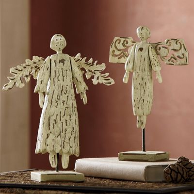 Set of 2 Folk Art...