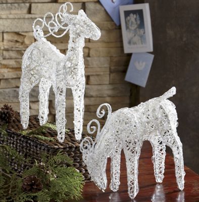 Set of 2 Glittering...
