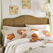 Seagrass Headboard and Bedrails
