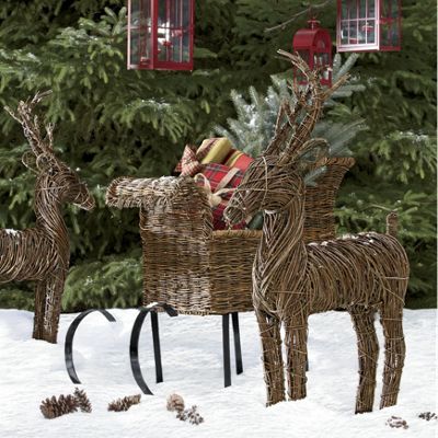 Natural Vine Deer...