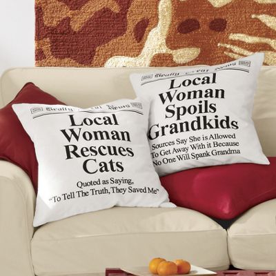 News-Worthy Pillow