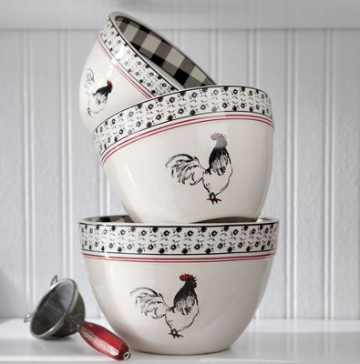 Set of 3 Cockerel...
