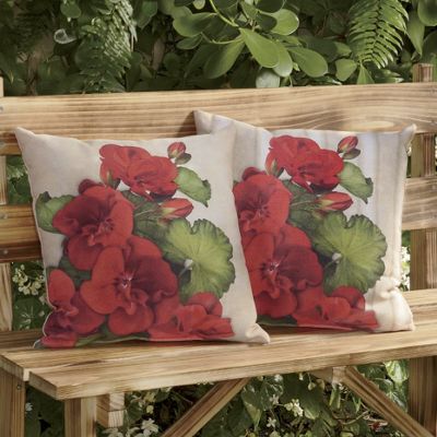 Geranium Pillow