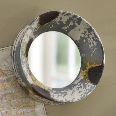 Mirror, Rustic Iron