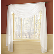 adielle sheer voile panels and scarf