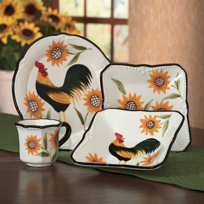 Dinnerware, 16-Piece...