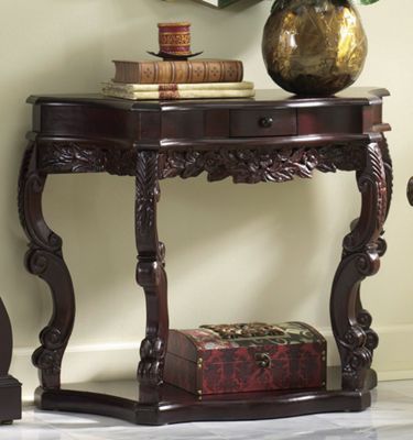 Carved Curved Table