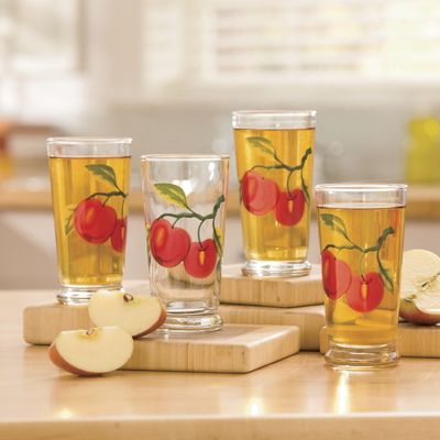 Glasses, Apple Set...