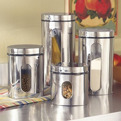 Set of 4 Stainless...