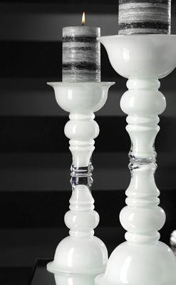 Small White Glass...