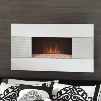 Fireplace, White...