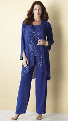 3-Piece Royal Beaded...
