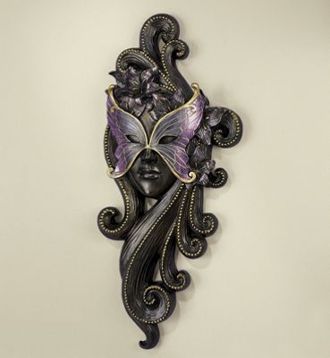 Butterfly Mask Wall Art from Midnight Velvet | 68826