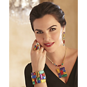 colorama faceted stone jewelry