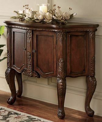Console, Hand-Carved...