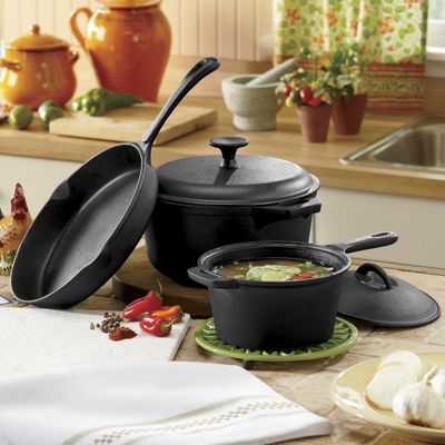 Cast Iron 5-Piece...