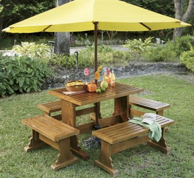 5-Piece Picnic Table...