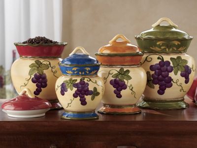 Canisters, Grape 4...