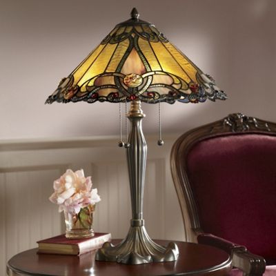 Lamp, Amalia Stained...