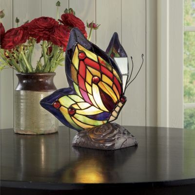 Lamp, Stained Glass...