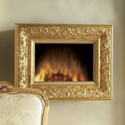 Wall Fireplace,...