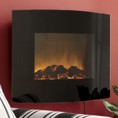 Curved Black Glass...