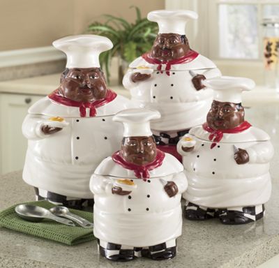Happy Chef Canisters...