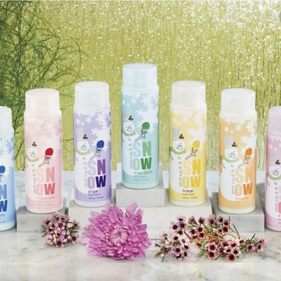 7-piece Scented Slush Snowman Shower Gel Set