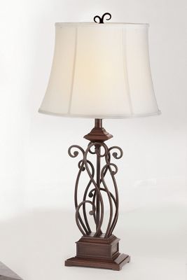 Scroll Table Lamp