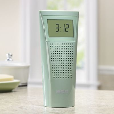 Bathroom Clock Radio...