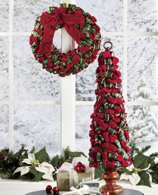 Ribbon Wreath &...