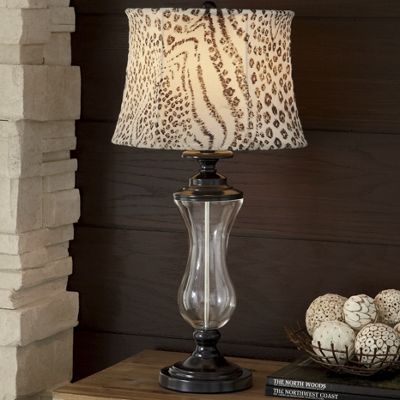 Animal Print Lamp