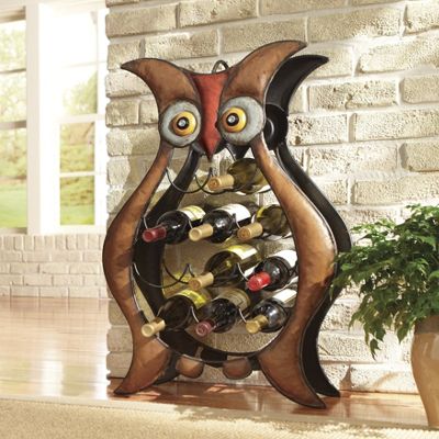 Owl Wine Holder