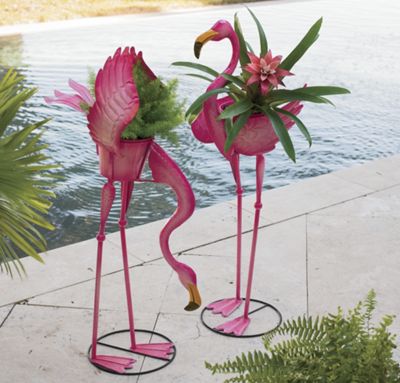 Flamingo Planter