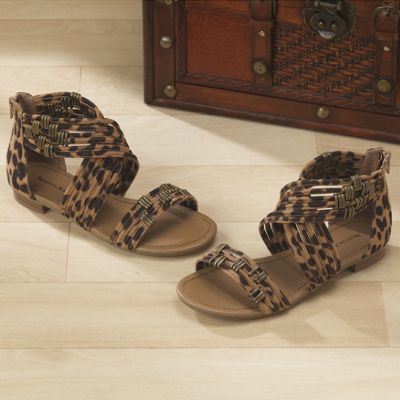 Leopard Ankle Wrap...