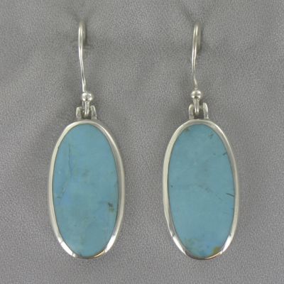 Jade Oval Earrings