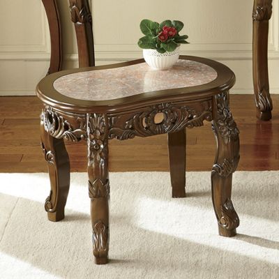 Hand-Carved End...