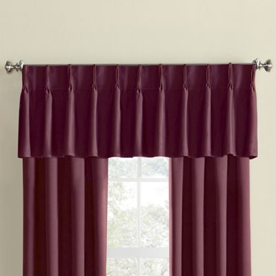 pinch pleat valance