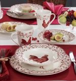 Red Rooster Dinnerware