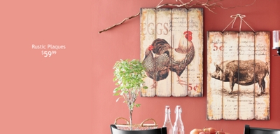 Rustic Plaques