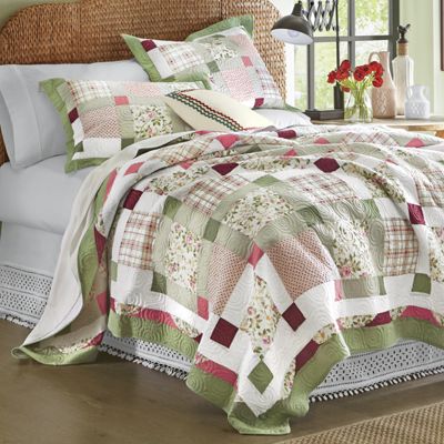 Darcy Oversized Cotton Quilt from Country Door | N240976