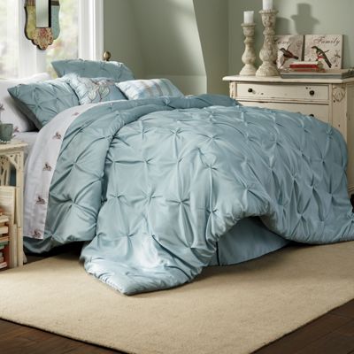 Comforter Set, Pintuck Oversized, Square Pillow and