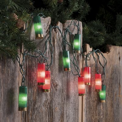 Jingle Bells Shotgun Shells String Lights from Ginny's | 714553